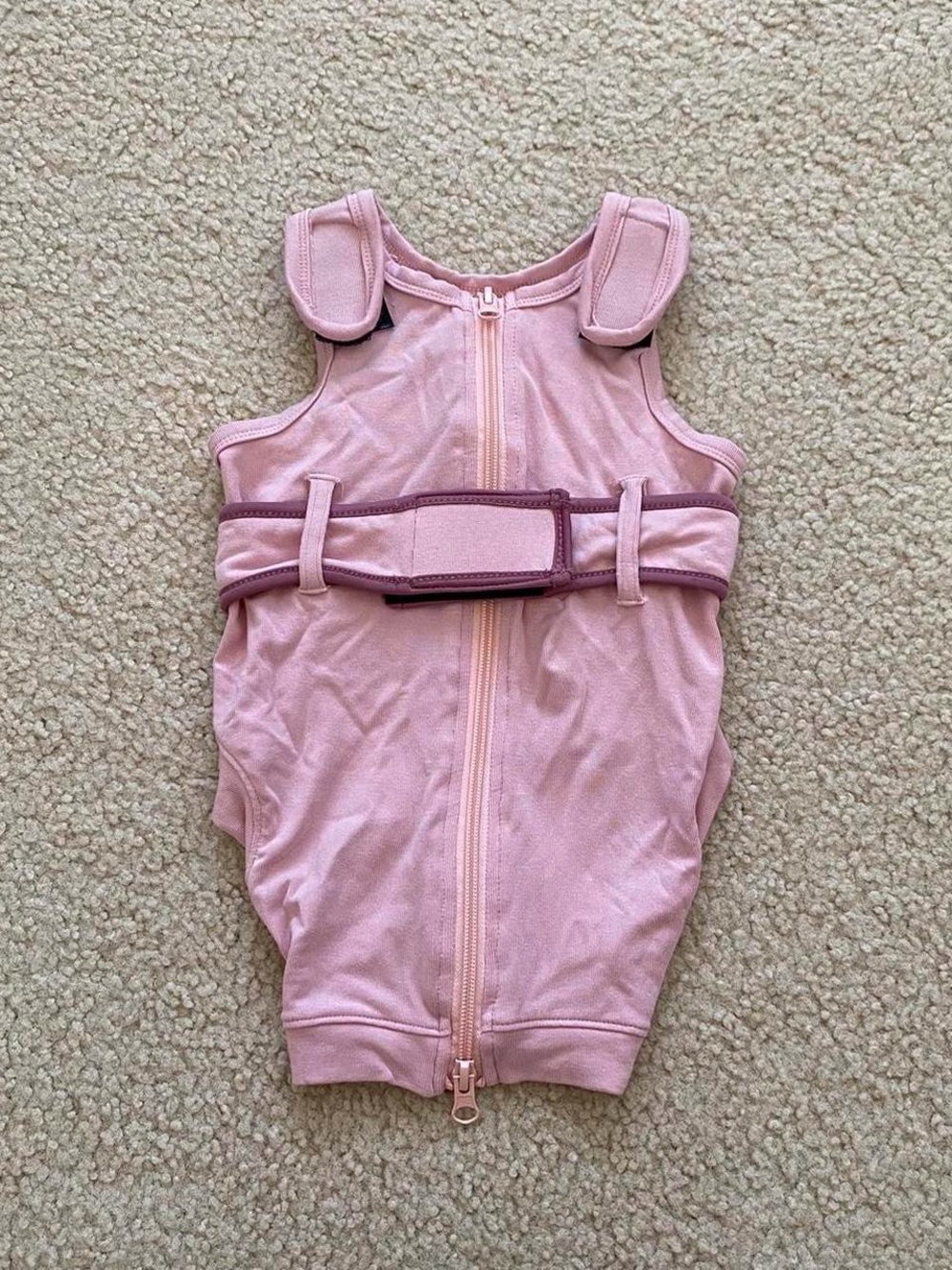 Pink & Purple Jumpsuit for small-medium sized dogs
